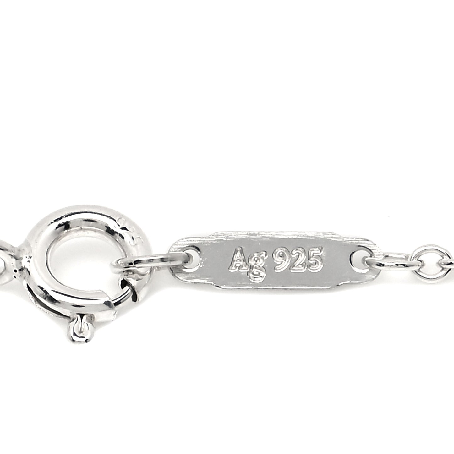 Sterling Silver T Two Single Chain Bracelet