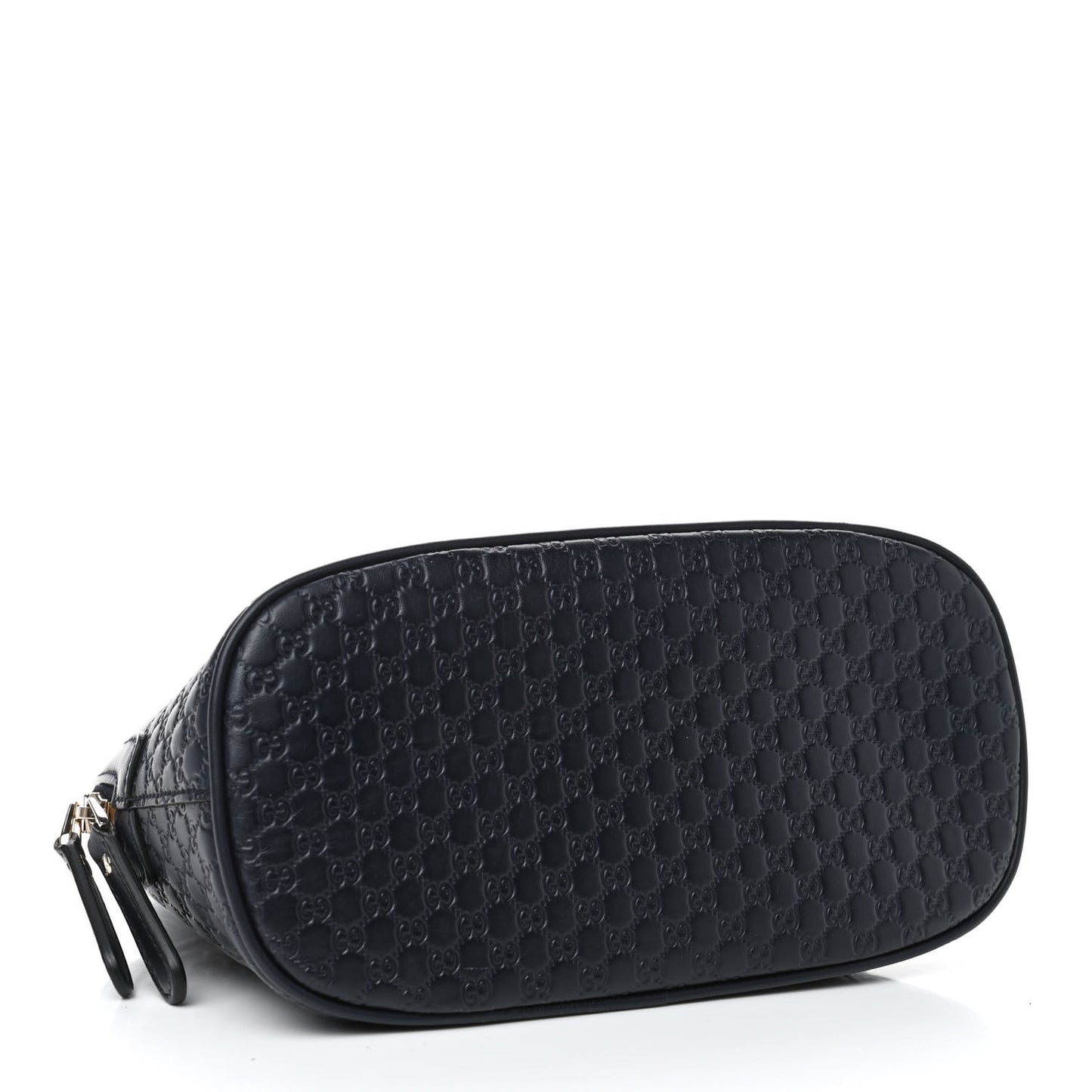 Soft Microguccissima Mini Dome Bag Blue