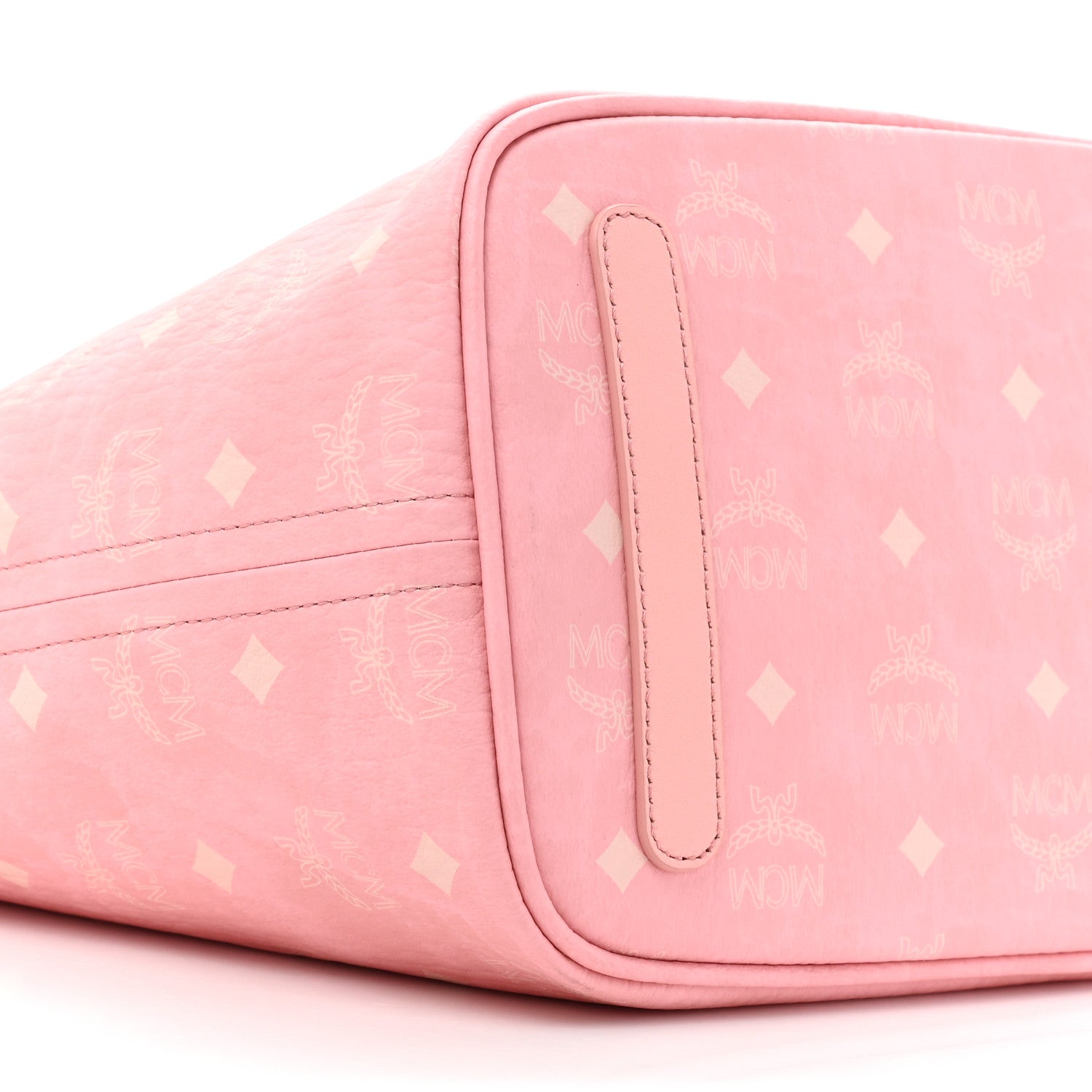 MCM Visetos Medium Liz Reversible Shopper Tote Pink 14 of 15