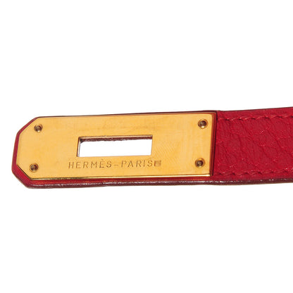 Hermes Ardennes Birkin 40 Rouge Vif 26 of 28
