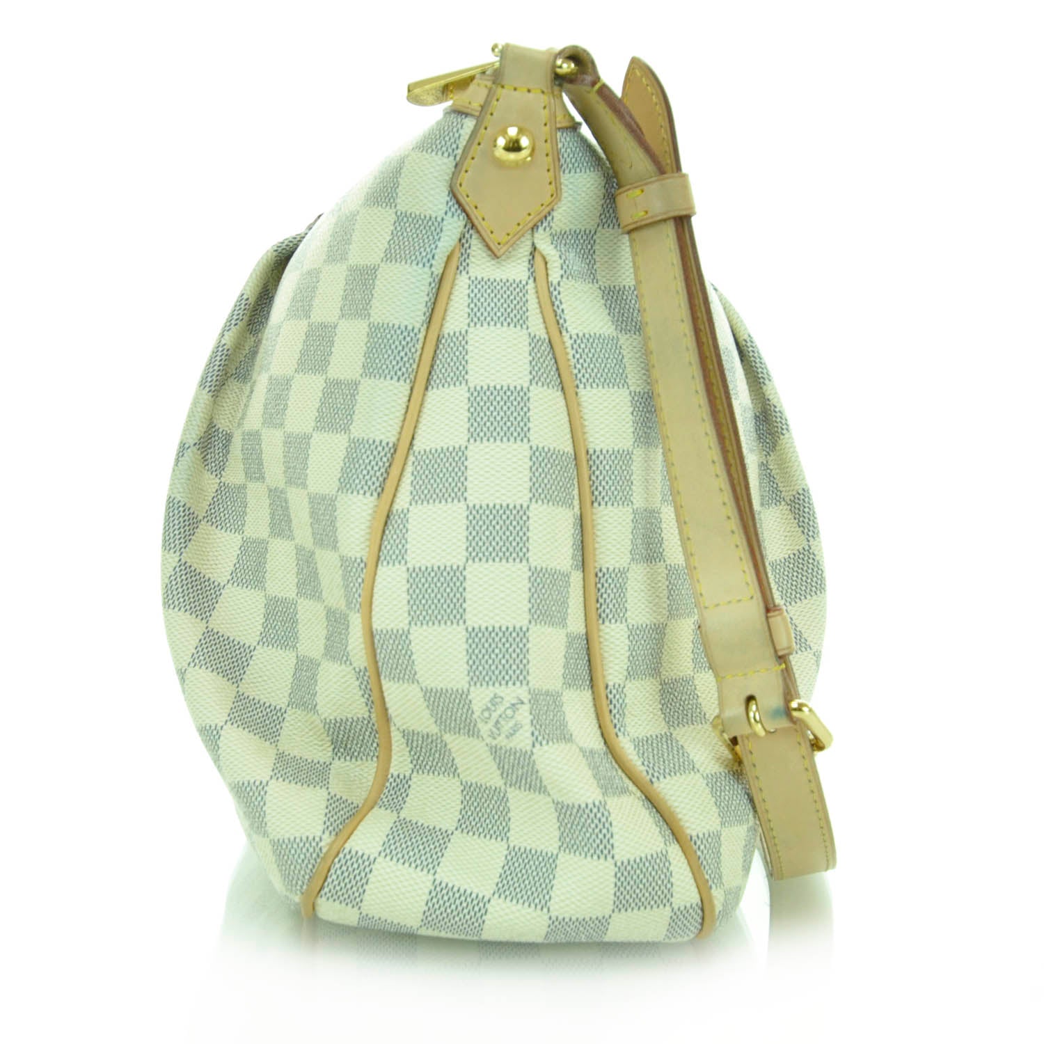 Louis Vuitton Damier Azur Siracusa MM 4 of 11