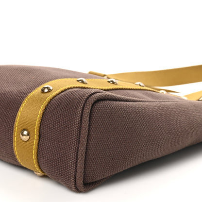 Louis Vuitton Toile Antigua Cabas MM Brown Kaki 9 of 9