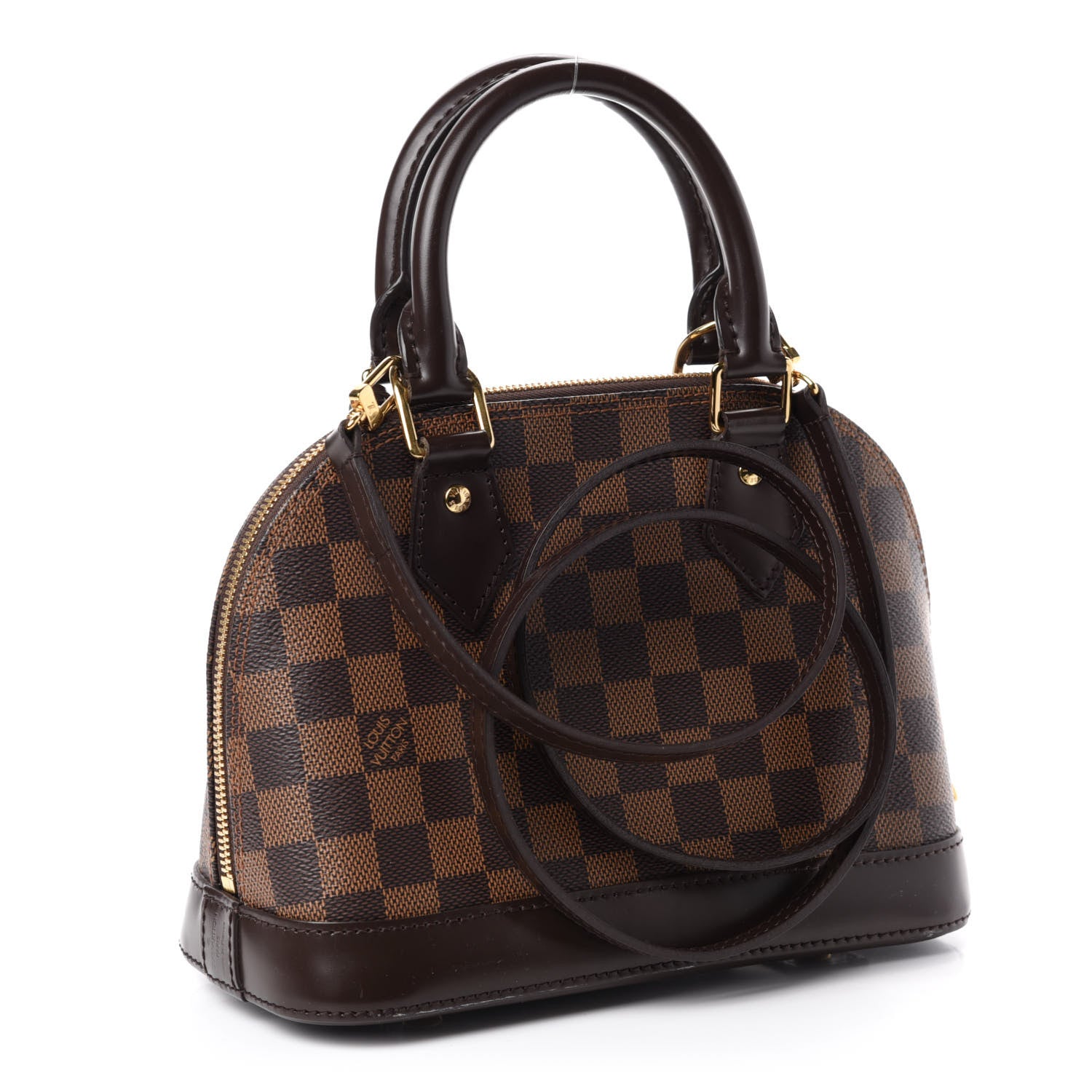 Louis Vuitton Damier Ebene Alma BB 4 of 10