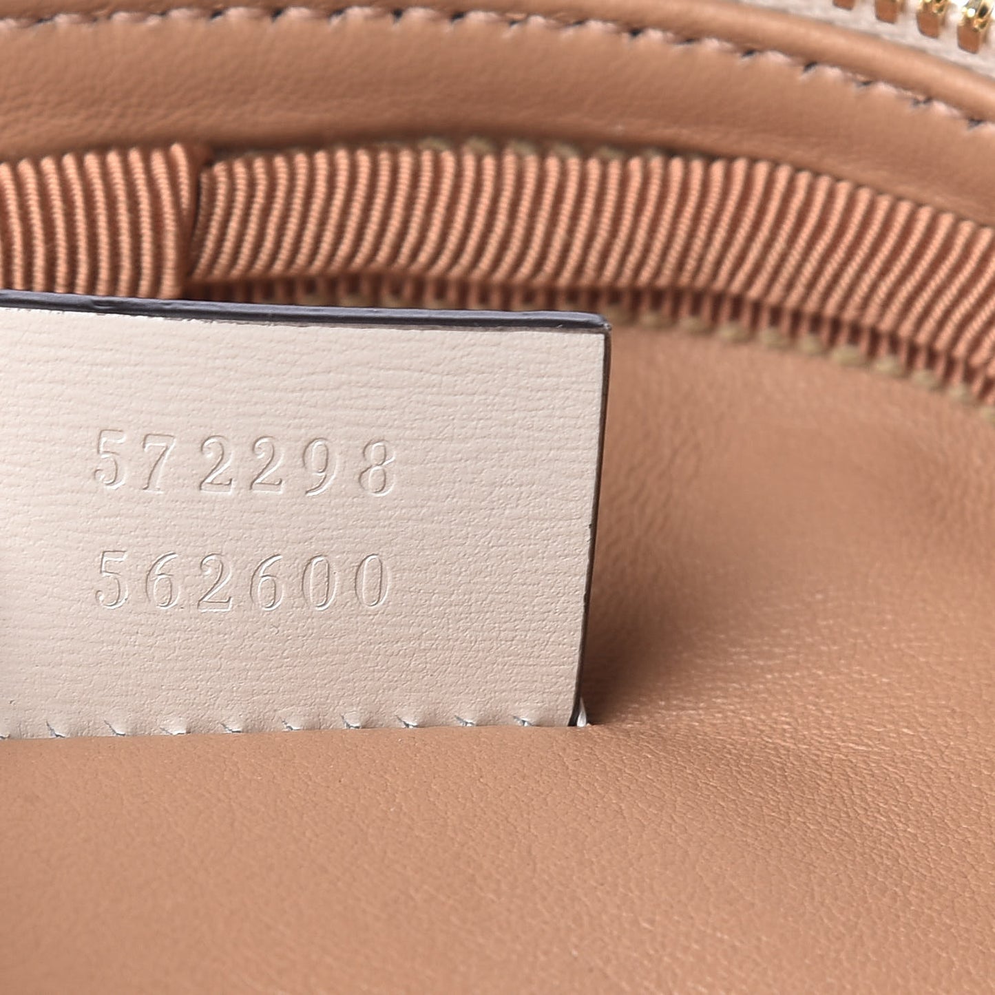 Calfskin Trapuntata Zumi Belt Bag Off White