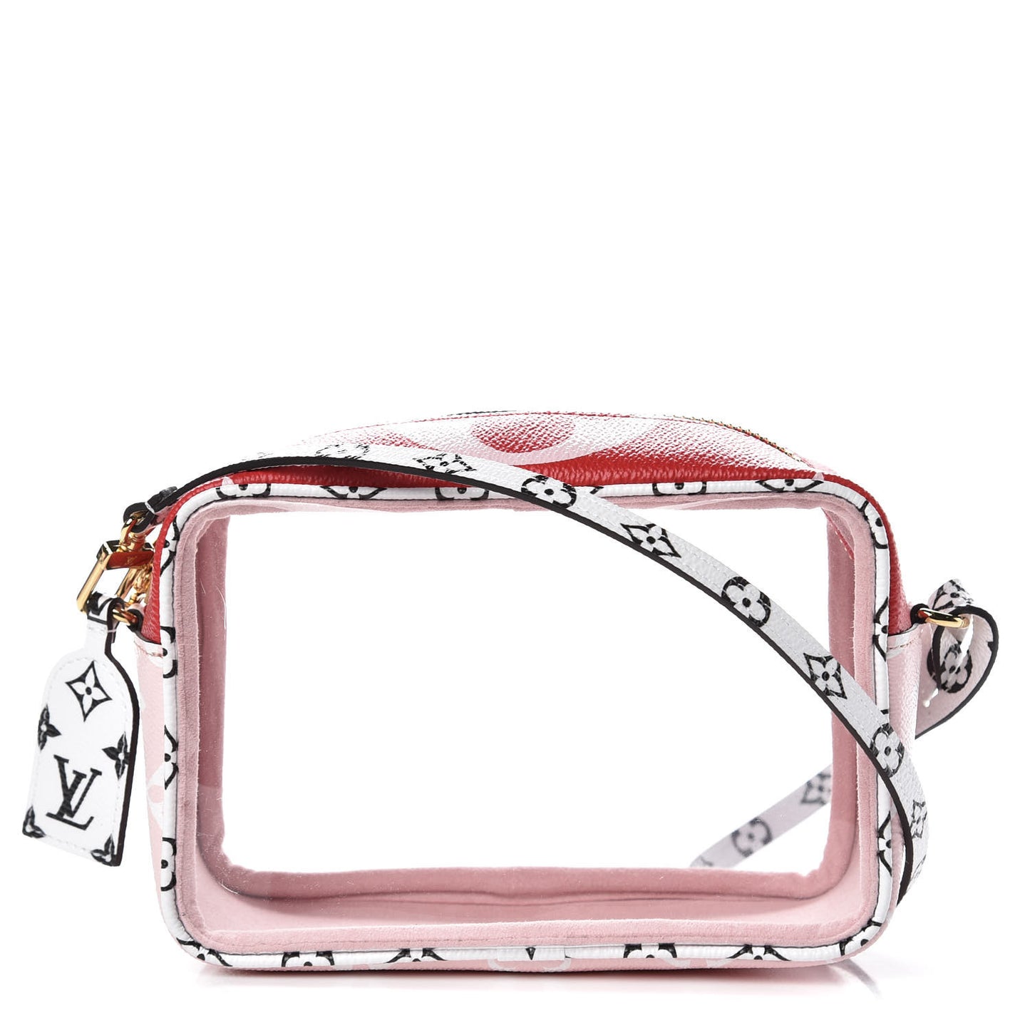 Monogram Giant Beach Pouch Rouge