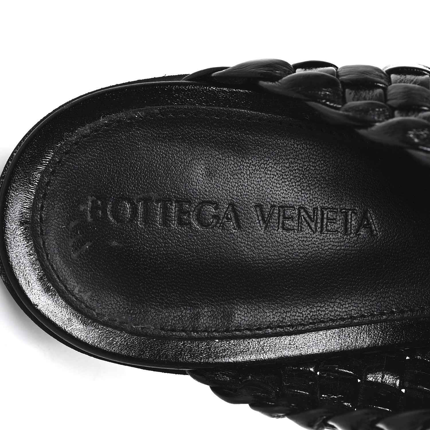 Bottega Veneta Nappa Intrecciato Atomic Sandals 41 Black 8 of 8