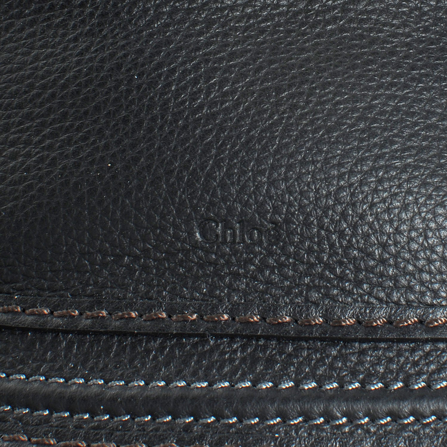 Chloe Calfskin Mini Marcie Satchel Black 7 of 9