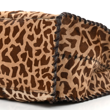 Prada Cavallino Giraffe Print Tote Sabbia Moro 10 of 10