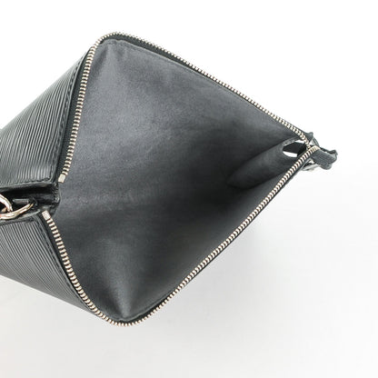 Louis Vuitton Epi Pochette Accessories 24 Black 5 of 7