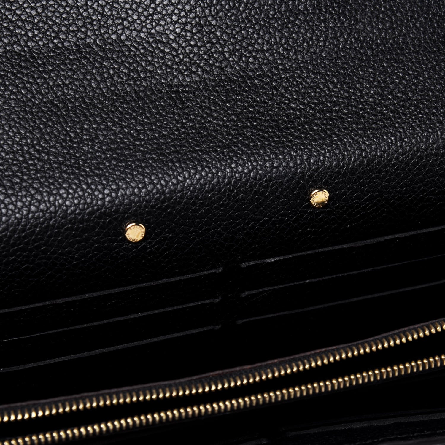 Louis Vuitton Monogram Pallas Wallet Black 9 of 17