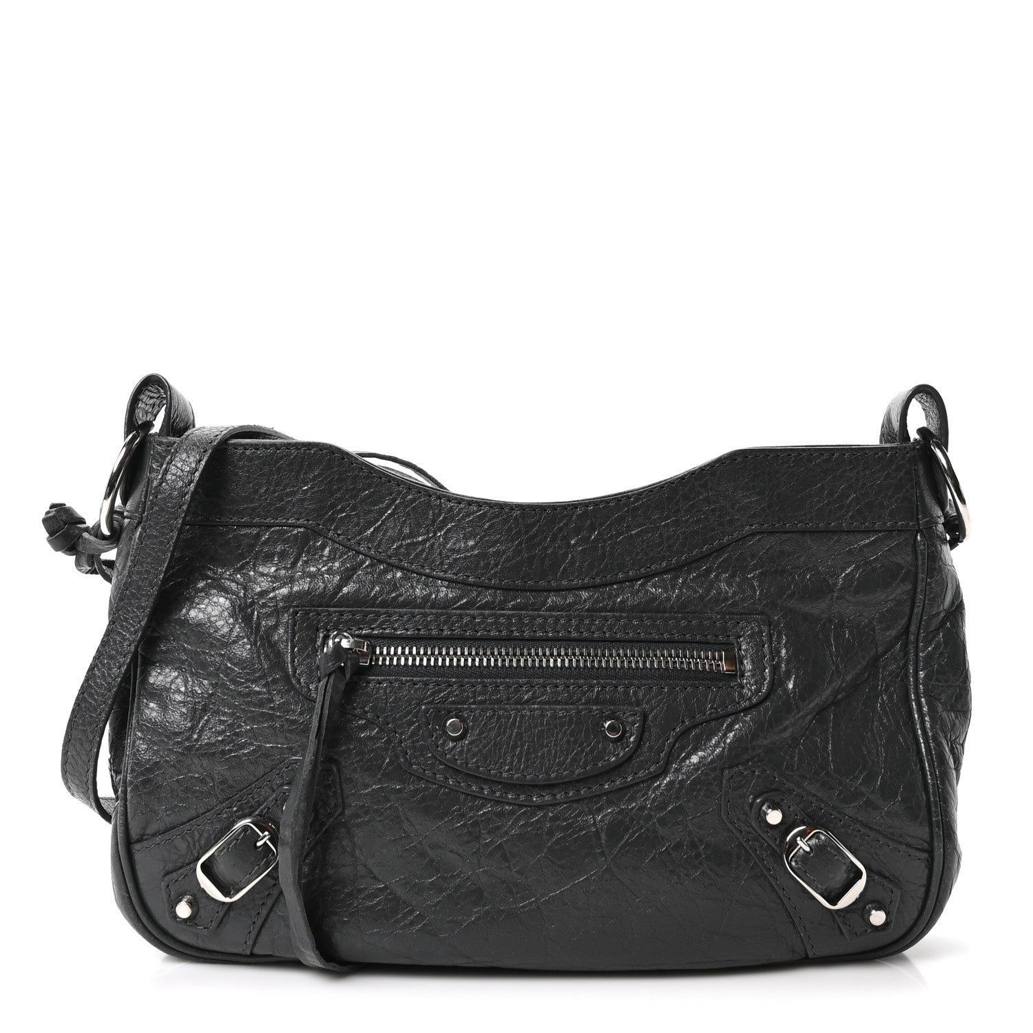 Balenciaga Agneau Classic Silver Hardware Hip Anthracite 1 of 11