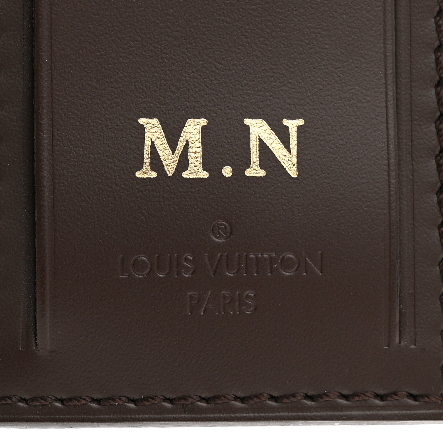 Louis Vuitton Calfskin Luggage Tag Ebene 3 of 3
