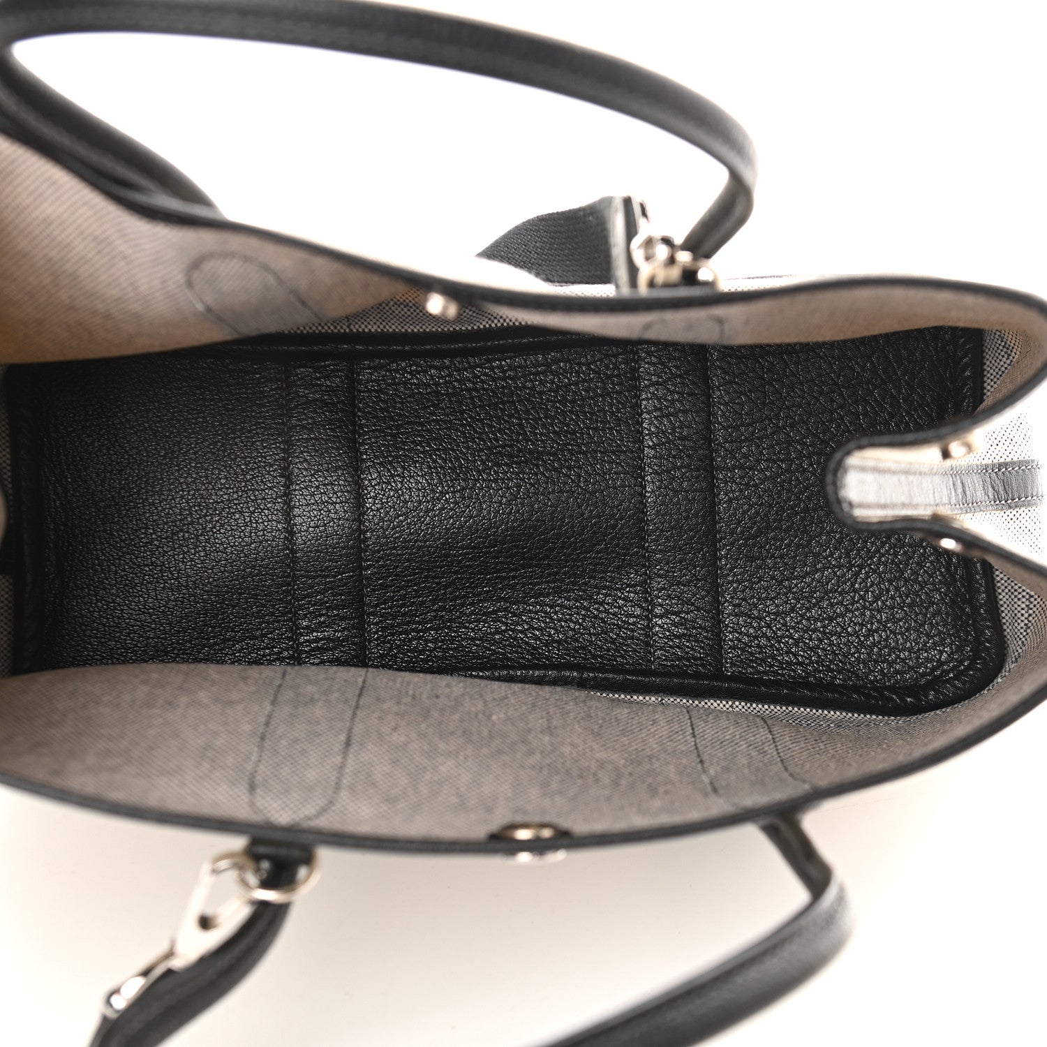 Hermes Twill D H Negonda Garden Party 30 TPM Ecru Black 5 of 9