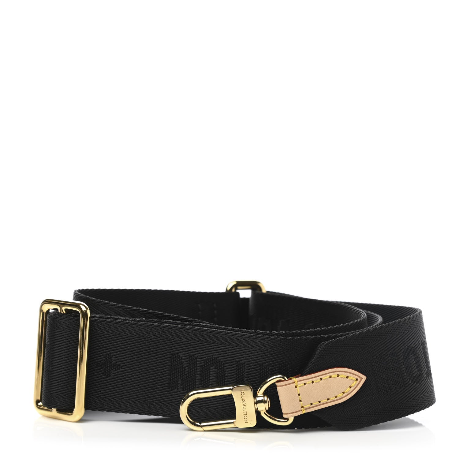 Louis Vuitton Nylon Multi Pochette Accessories Bandouliere Shoulder Strap Black 1 of 4