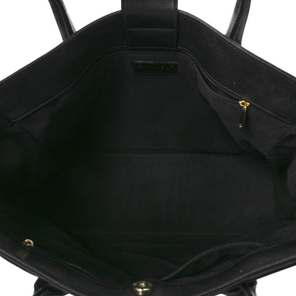 Chanel Calfskin Cerf Executive Shopper Tote Black 5 of 11