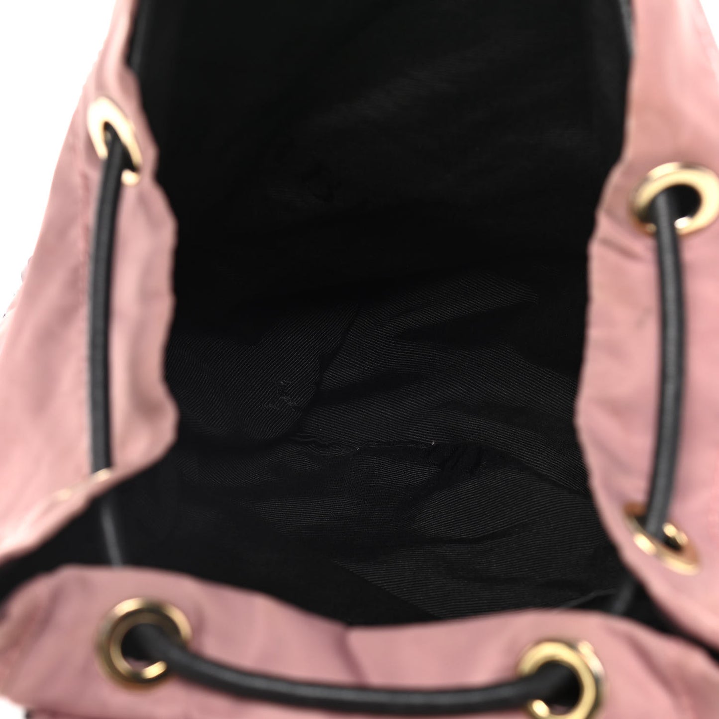 Nylon Medium Rucksack Backpack Mauve Pink