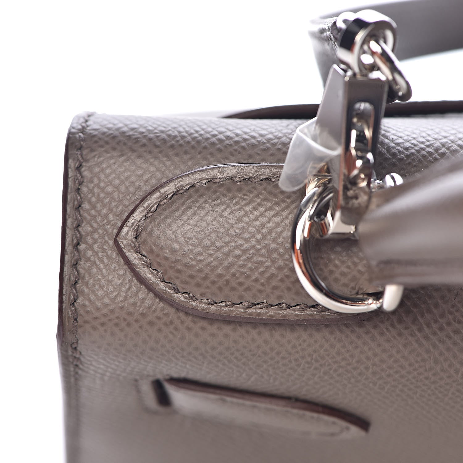 Hermes Epsom Kelly Sellier 28 Etain 32 of 39