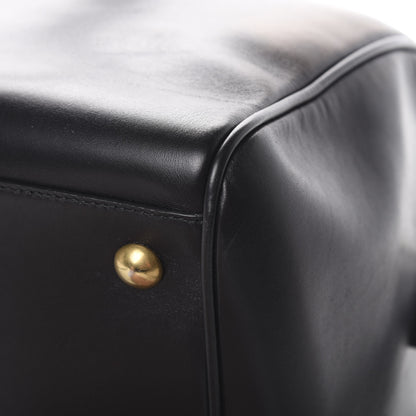 Saint Laurent Calfskin Classic Duffle 6 Black 11 of 17