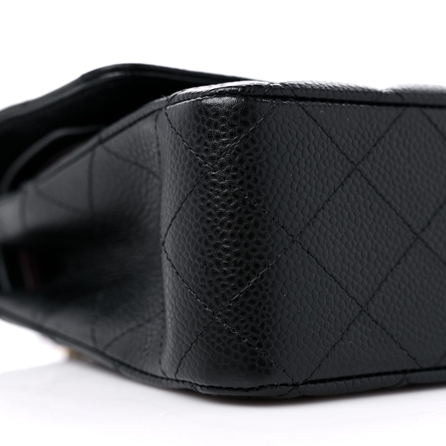 Chanel Caviar Quilted Medium Double Flap Black 8 of 10