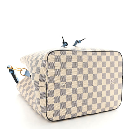 Louis Vuitton Damier Azur Neonoe MM Bleuet 4 of 9