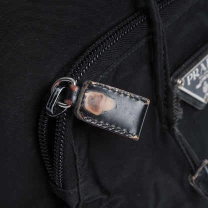 Prada Nylon Vela Small Backpack Black 13 of 15