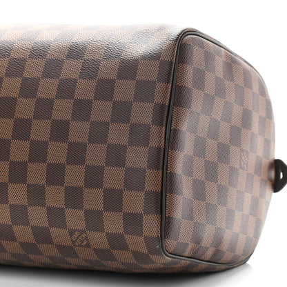 Louis Vuitton Damier Ebene Speedy 30 10 of 12