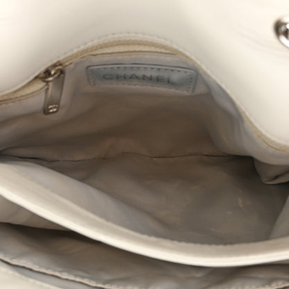 Chanel Lambskin Quilted 2 Pocket Messenger Flap White 6 of 20