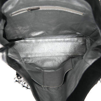 Chanel Glazed Calfskin Modern Chain Tote Black 5 of 10