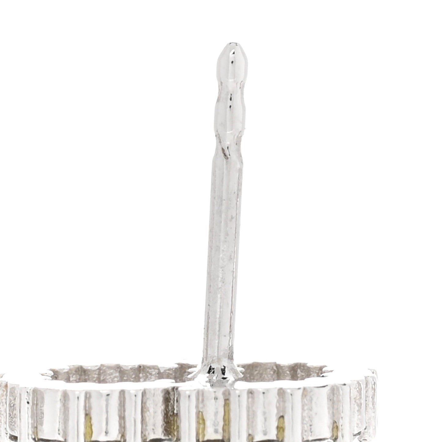 Crystal Clair D Lune Earrings Silver