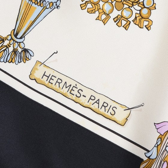 Silk Passementerie Scarf 90