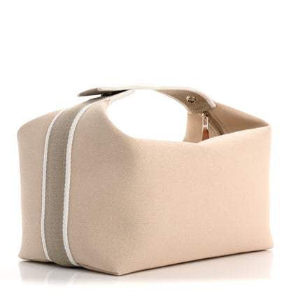 Hermes Canvas Large Bride-A-Brac Pouch Natural 3 of 7
