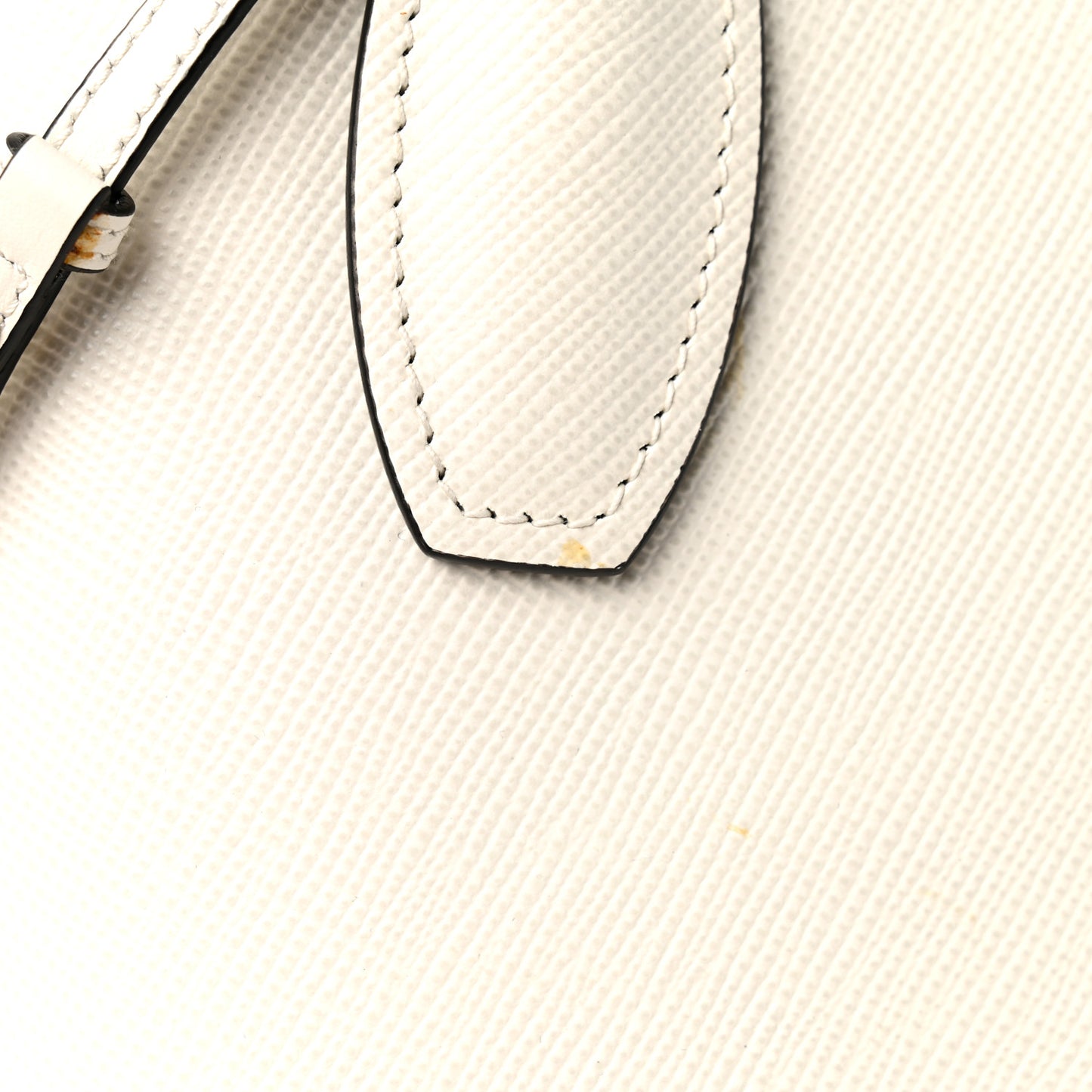 Saffiano Cuir Calfskin Promenade Tote Bianco