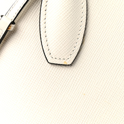 Prada Saffiano Cuir Calfskin Promenade Tote Bianco 10 of 10