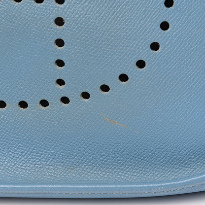 Hermes Epsom Evelyne PM Blue Jean 14 of 14