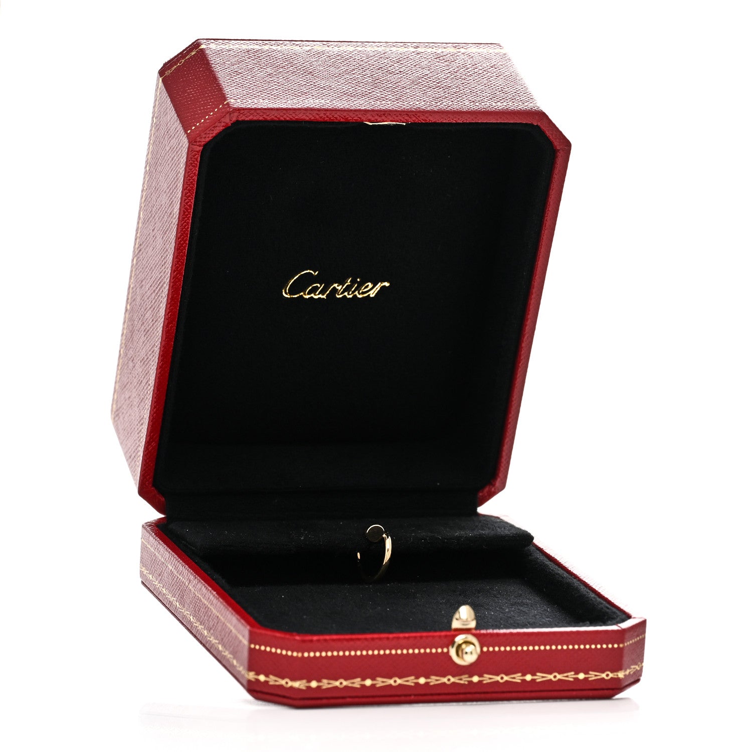 Cartier 18K Yellow Gold Juste Un Clou Single Hoop Earring 4 of 4
