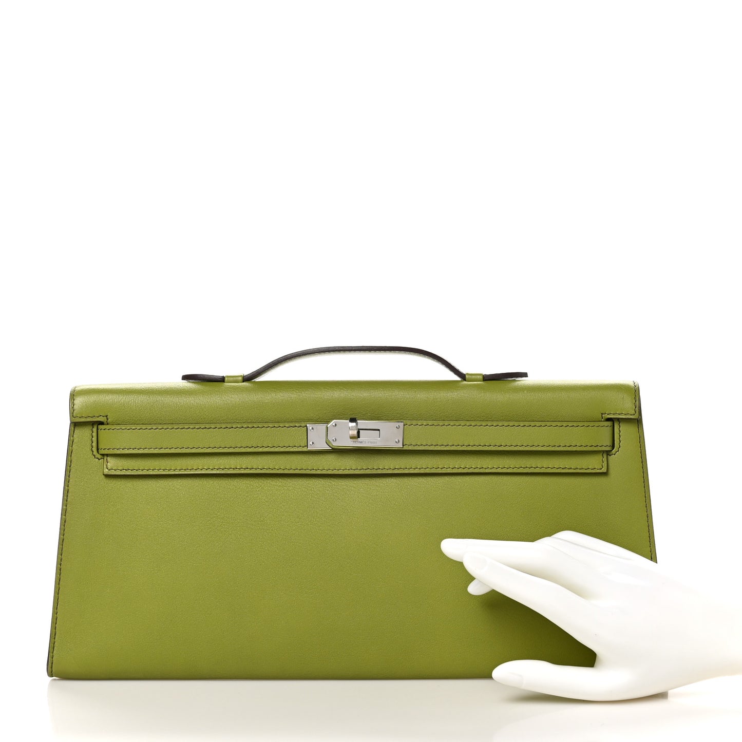 Swift Kelly Longue Clutch Pochette Vert Anis