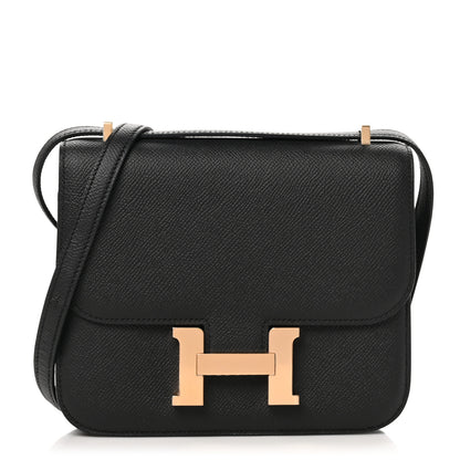 Hermes Epsom Constance 18 Black 1 of 11