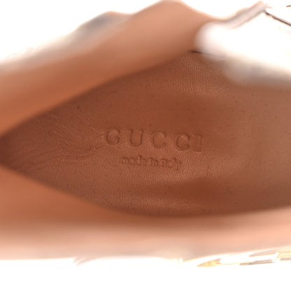 Gucci GG Supreme Monogram Malaga Kid Blondie 55mm Ankle Boots 38.5 Beige Ebony New Acero 7 of 10