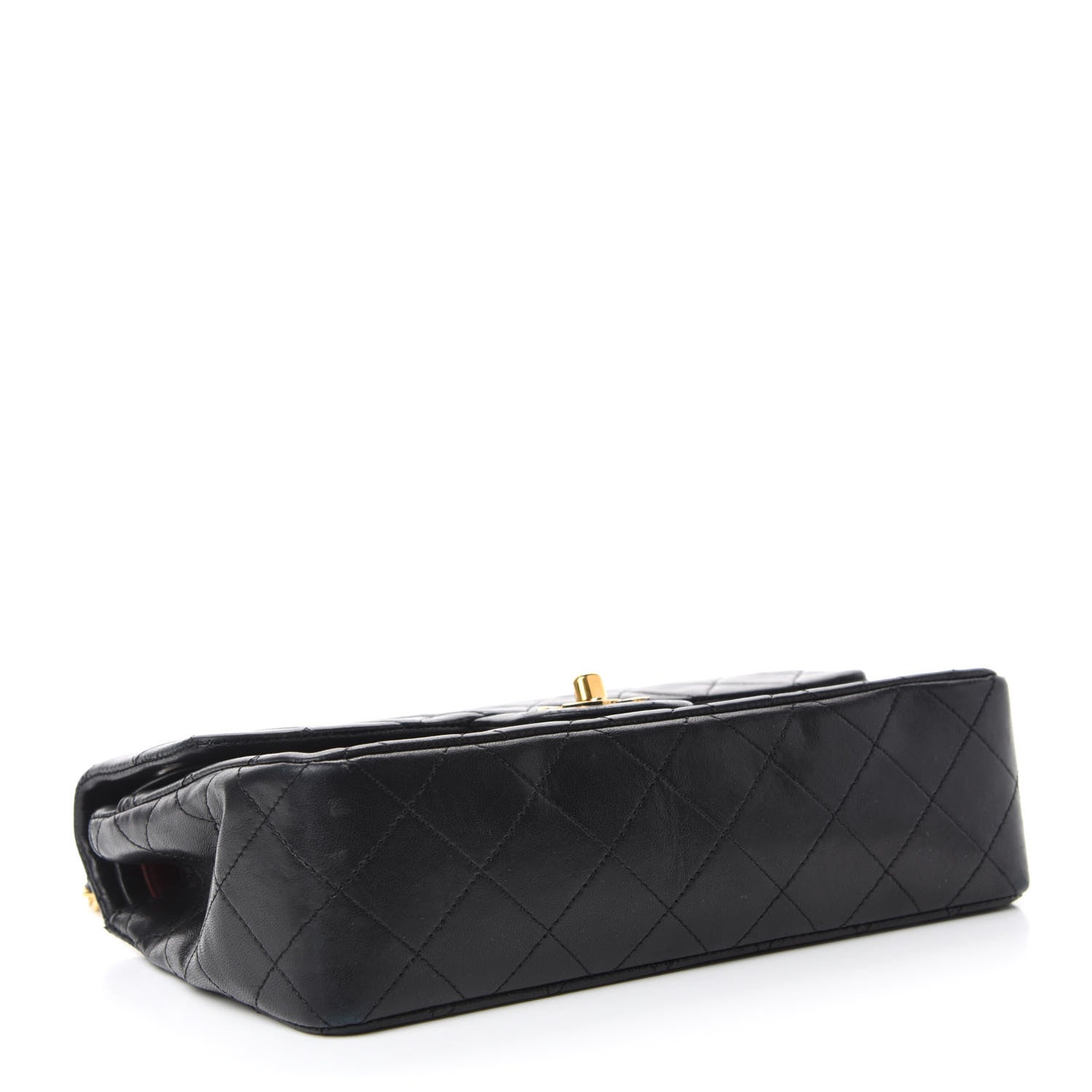 Chanel Lambskin Quilted Small Double Flap Black 5 of 16