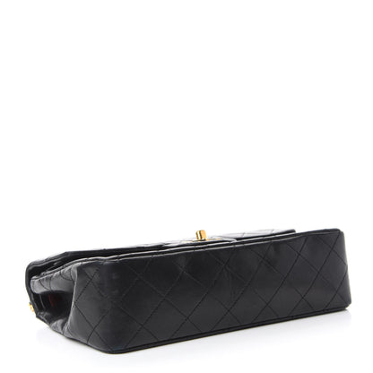 Chanel Lambskin Quilted Small Double Flap Black 5 of 16