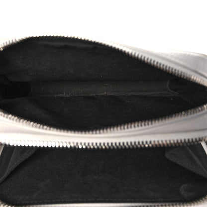 Christian Dior X DANIEL ARSHAM Grained Calfskin Newspaper Messenger White 6 of 10