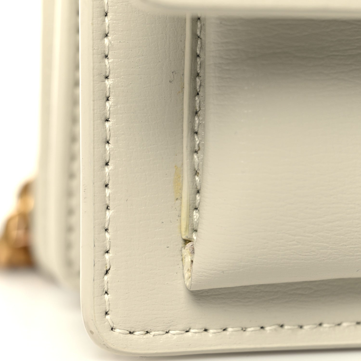 Saint Laurent Calfskin Medium Monogram Sunset Crema Soft 10 of 10