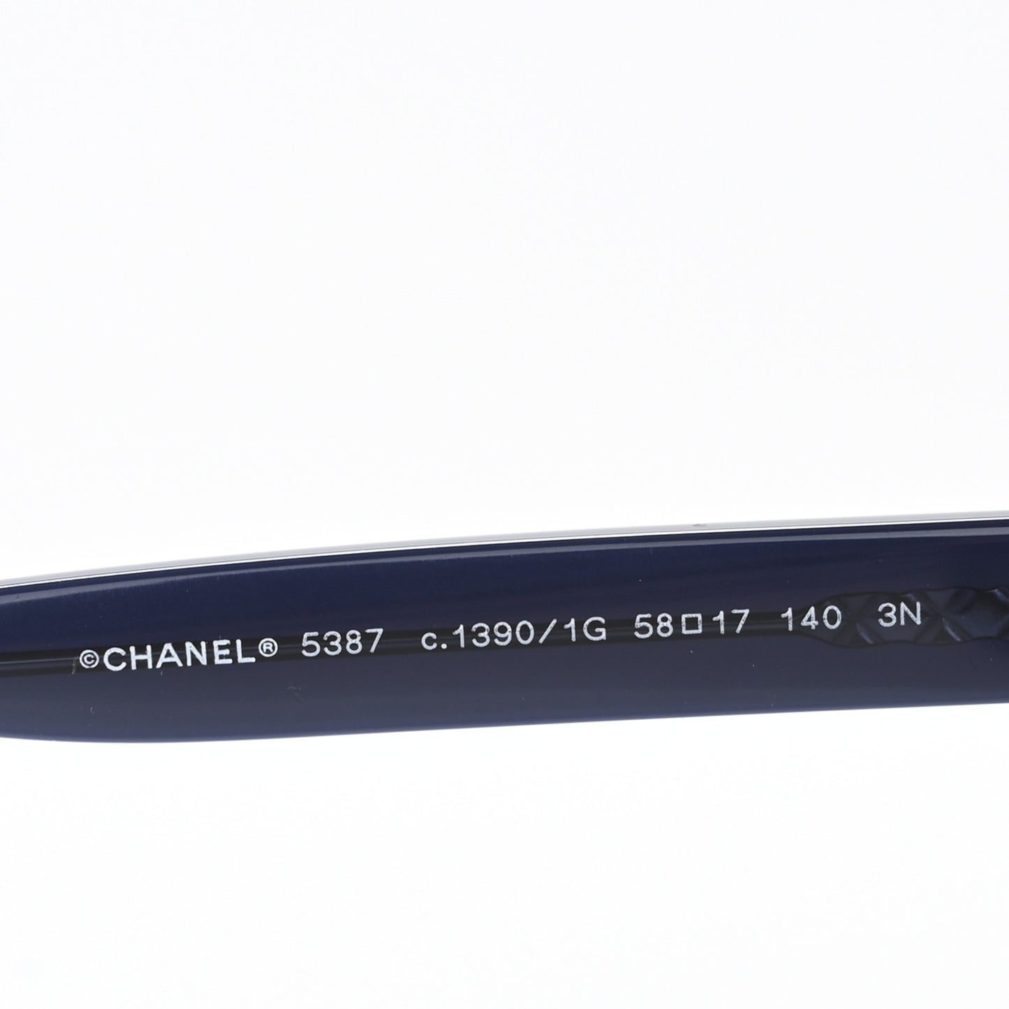 Acetate Polarized Round CC Sunglasses 5387 Blue