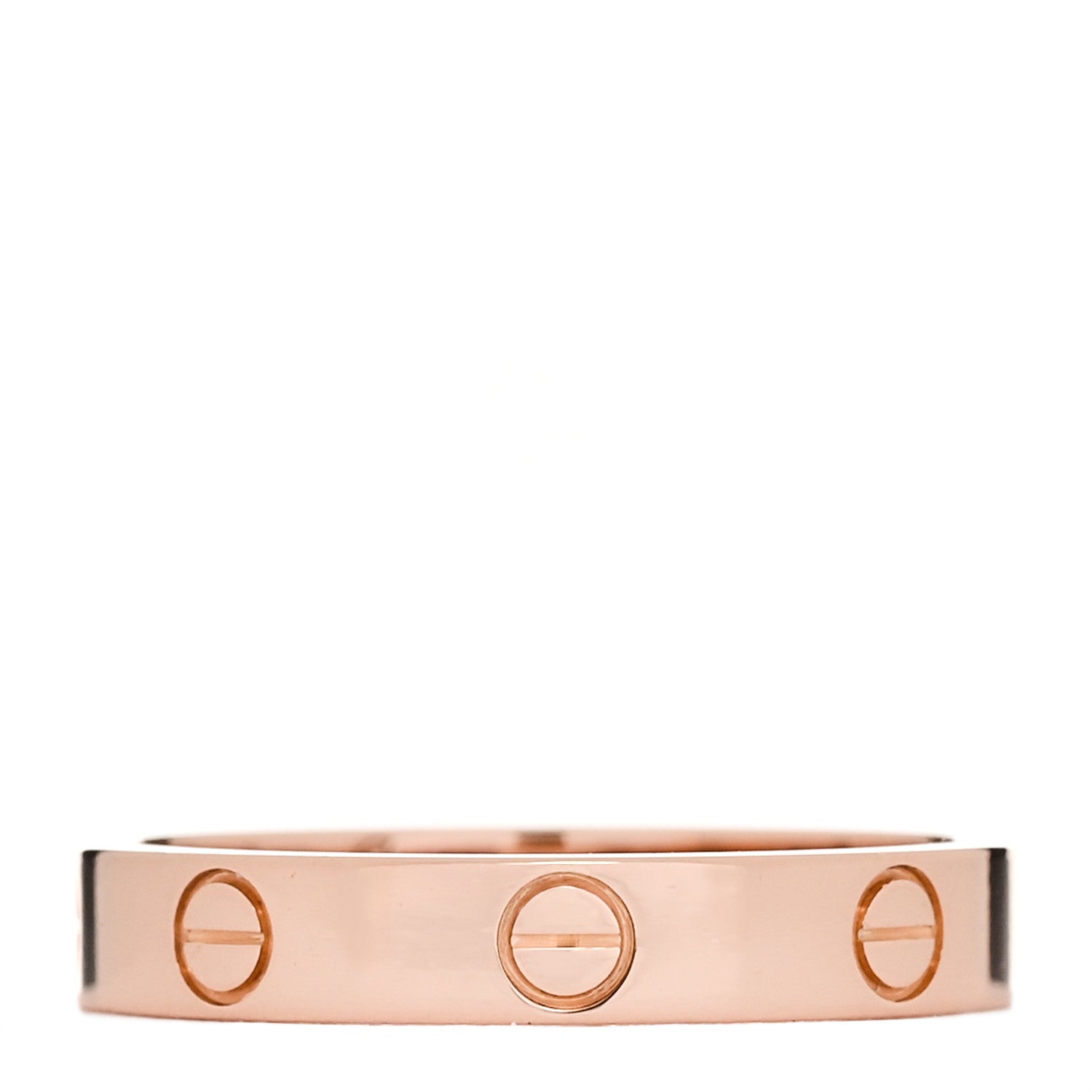 Cartier 18K Pink Gold 3.5mm LOVE Wedding Band Ring 57 8 1 of 5