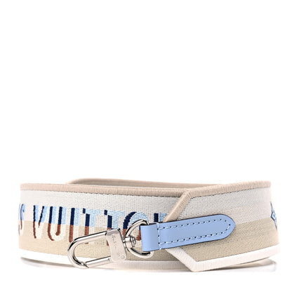 Louis Vuitton Jacquard Alma BB Shoulder Strap Bleu Nuage 1 of 4