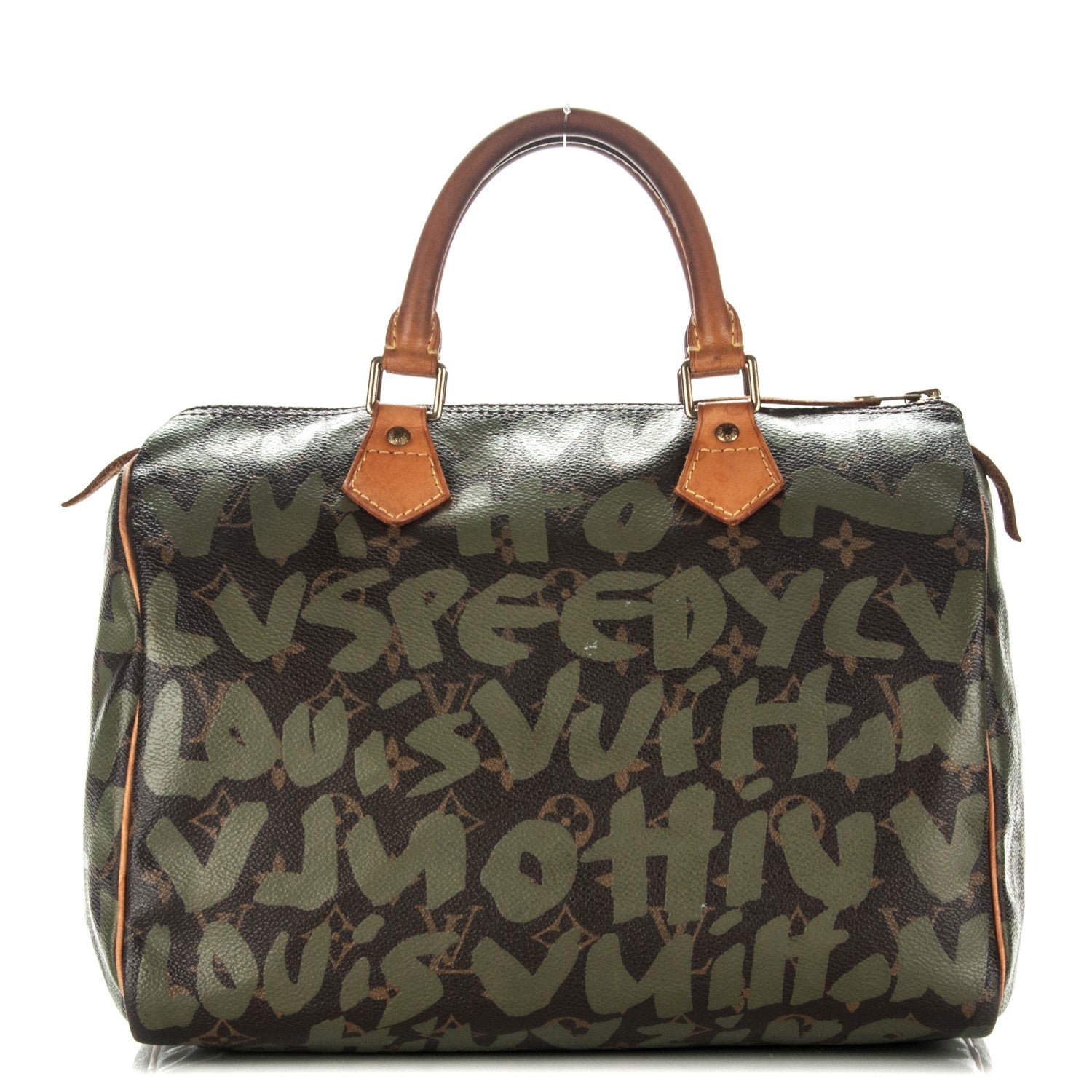 Louis Vuitton Monogram Graffiti Speedy 30 Kaki 1 of 8