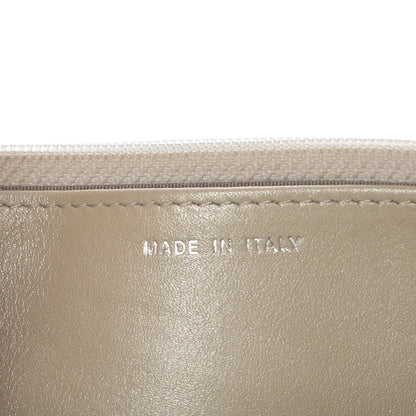Chanel Caviar Sevruga Wallet On Chain WOC White 7 of 8