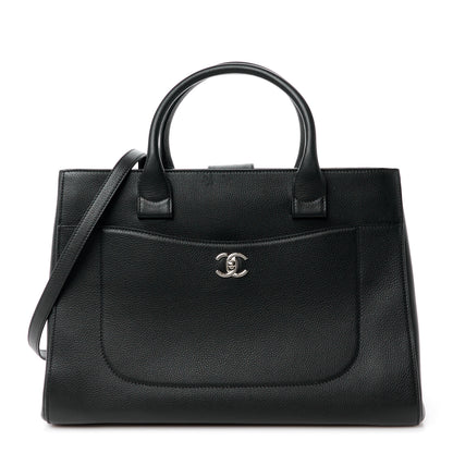 Chanel Grained Calfskin Medium Neo Executive Shopper Tote Black 1 of 18