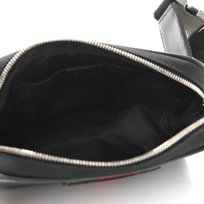 Gucci Canvas Web Slim Belt Bag Black 5 of 10