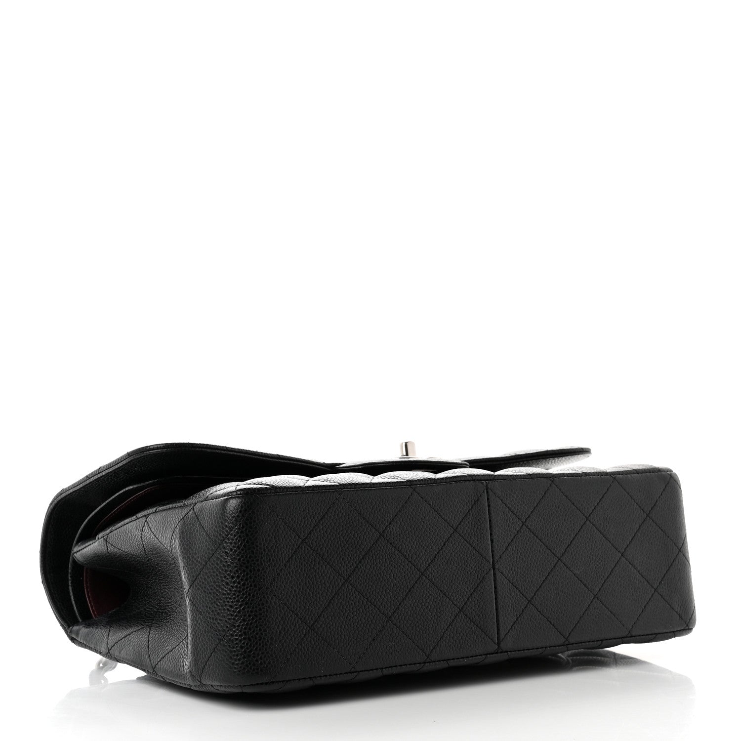 Chanel Caviar Quilted Jumbo Double Flap Black 4 of 10